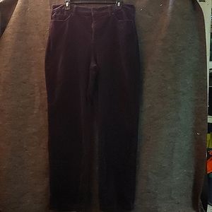 Croft & Barrow super fine corduroy pants